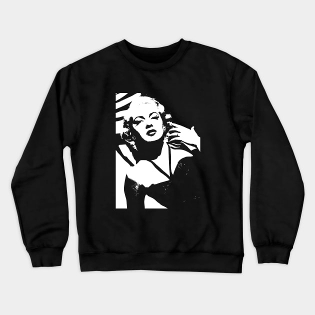 Lana Turner Crewneck Sweatshirt by GloopTrekker